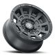 ICON Alloys Thrust, Satin Black, 17 x 8.5 / 5 x 150, 25mm Offset, 5.75" BS