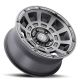 ICON Alloys Thrust, Smoked Satin Black, 17 x 8.5 /5 x 150, 25mm Offset, 5.75" BS