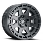 ICON Alloys Compass, Satin Black, 17 x 8.5 / 6 x 135, 6mm Offset, 5" BS