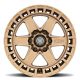 ICON Alloys Raider, Satin Brass, 17 x 8.5 / 6 x 135, 6mm Offset, 5" BS