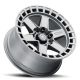 ICON Alloys Raider, Titanium, 17 x 8.5 / 6 x 135, 6mm Offset, 5" BS