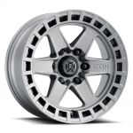 ICON Alloys Raider, Titanium, 17 x 8.5 / 6 x 120, 0mm Offset, 4.75" BS