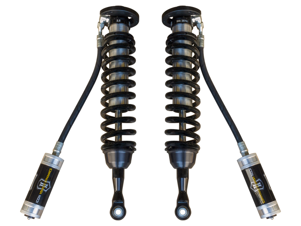 ICON 2007-2021 Toyota Tundra/2008-2022 Toyota Sequoia, V.S. 2.5 Series Coilover Kit, Remote Reservoir