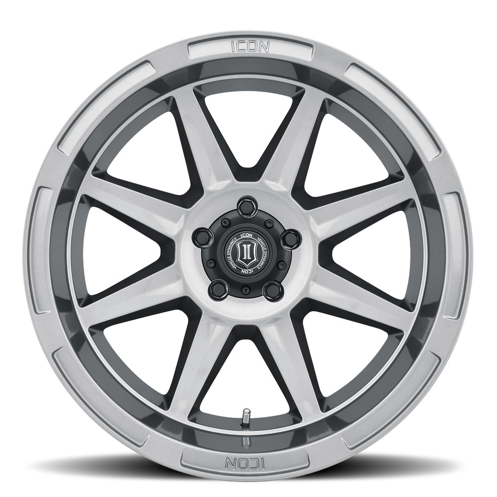 ICON Alloys Bandit, Gun Metal, 20 x 10 / 6 x 150, -24mm Offset, 4.5" BS