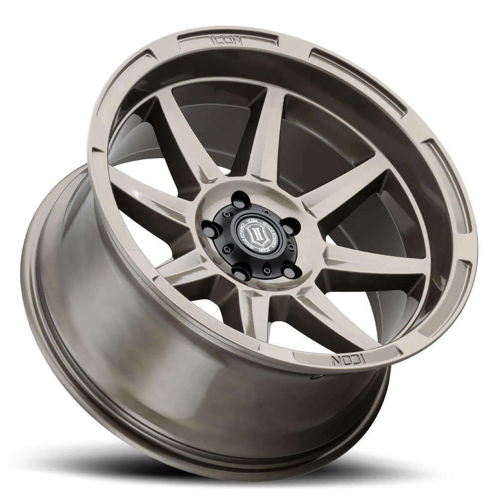 ICON Alloys Bandit, Gloss Bronze, 20 x 10 / 6 x 135, -24mm Offset, 4.5" BS