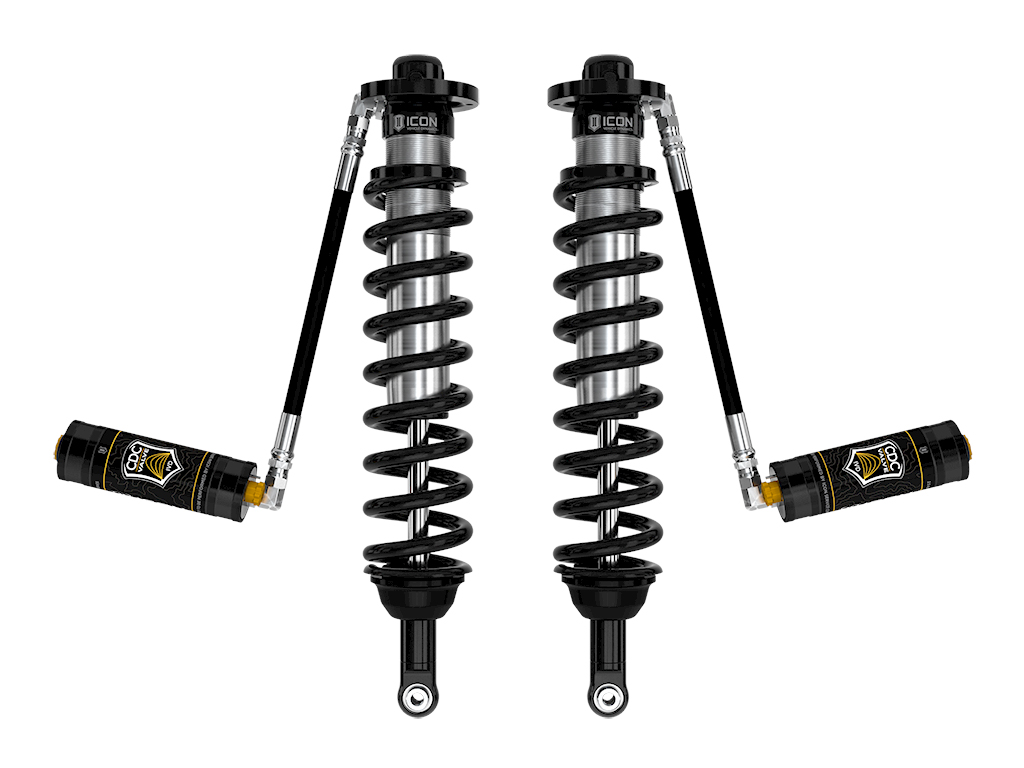 ICON 2005-2023 Toyota Tacoma/2003-2024 Toyota 4Runner/2007-2014 Toyota FJ Cruiser, 2.5 VS Remote Reservoir w/ CDCV, Long Travel Coilover Kit