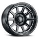 ICON Alloys Recoil, Gloss Black w/Milled Windows, 20x10 / 5x5, -24mm OS, 4.5" BS