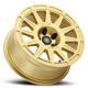 ICON Alloys Ricochet, Gloss Gold, 15 x 7 / 5 x 100, 15mm Offset, 4.6" BS