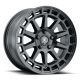 ICON Alloys Journey, Satin Black, 17 x 8 / 5 x 108, 38mm Offset, 6" BS