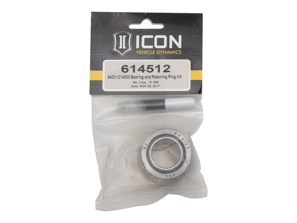 ICON 64031/214030 Track Bar Bearing & Retaining Ring Kit