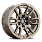 ICON Alloys Vector 6, Bronze, 17 x 8.5 / 6 x 5.5, 25mm Offset, 5.75" BS