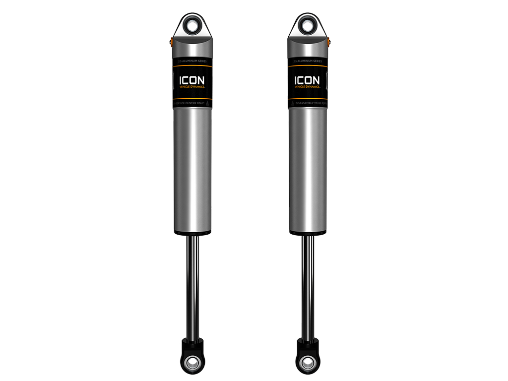 ICON 2001-Up GM 2500/3500 HD, 0-1” Lift, Rear 2.5 VS Shocks, Pair