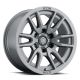 ICON Alloys Vector 6, Titanium, 17 x 8.5 / 6 x 5.5, 25mm Offset, 5.75" BS