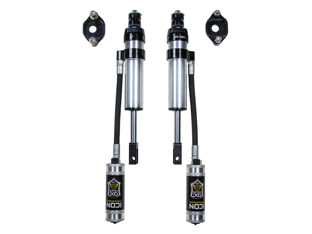 ICON 11-19 GM 2500/3500 HD 0-2” Lift Front Ex Travel 2.5 VS RR/CDCV Shocks, Pair