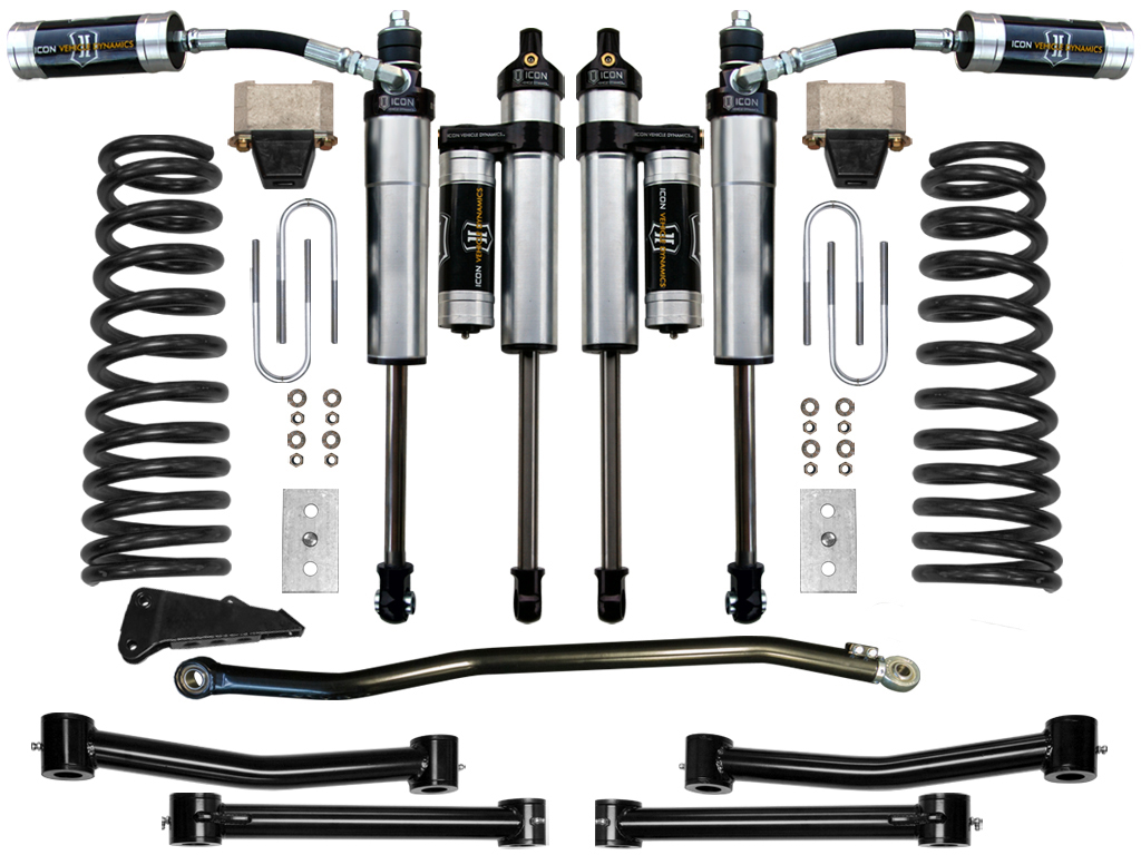 ICON 2003-2008 Ram 2500/3500 4WD, 4.5" Lift, Stage 4 Suspension System