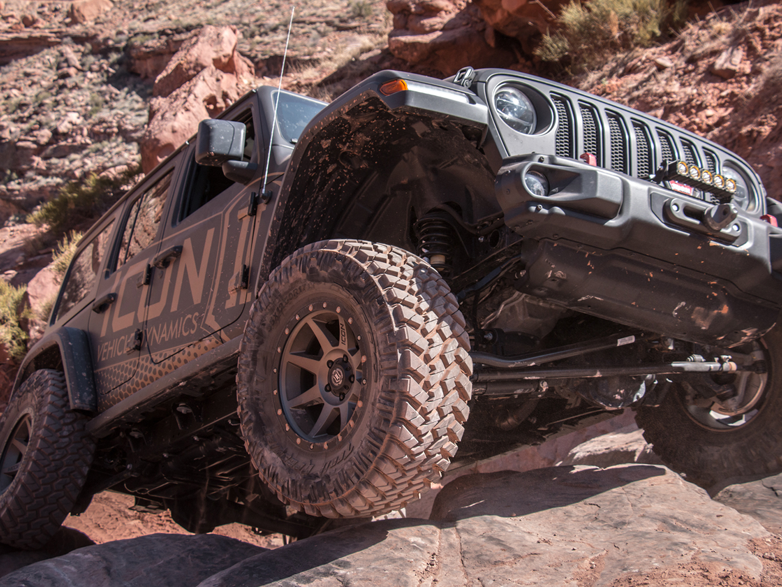 ICON 2018-Up Jeep JL Wrangler, 2.5" Lift, Stage 6 Suspension System