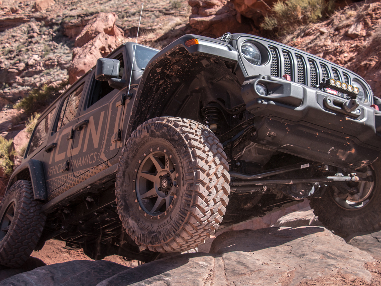 ICON 2018-Up Jeep JL Wrangler, 2.5" Lift, Stage 2 Suspension System