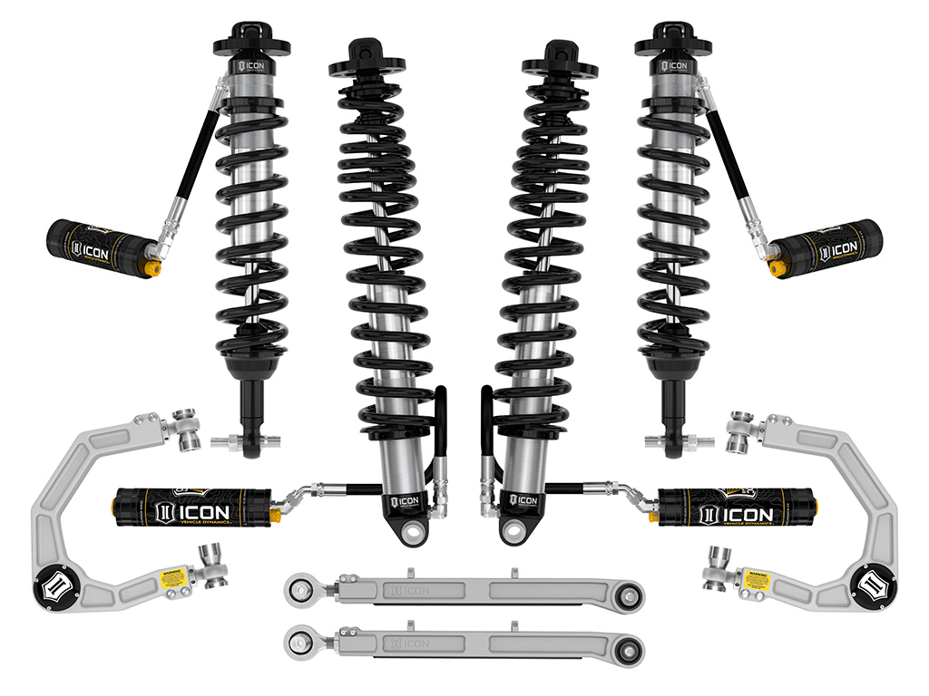 ICON 21-23 Bronco Non-Sasquatch, 3-4" Lift Stage 6 Suspension System, Billet UCA