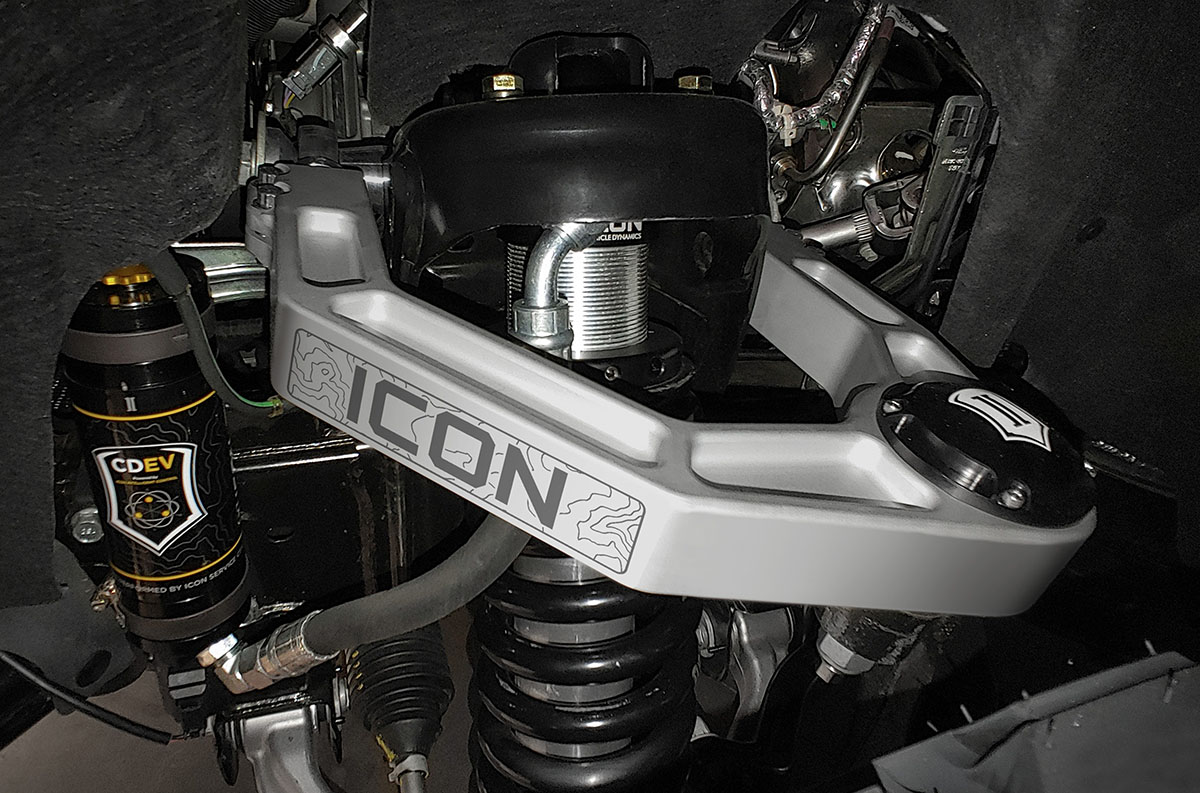 ICON 2021-2023 Bronco Sasquatch, 2-3" Lift, Stage 8 Suspension System, Billet UCA