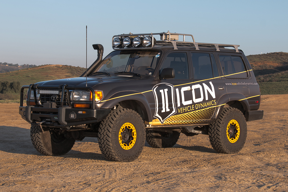 ICON 1991-97 Toyota 80 Series Land Cruiser, 3" Lift, Stage 1 Suspension System