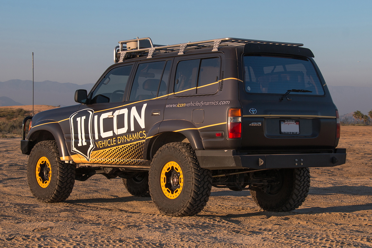 ICON 1991-97 Toyota 80 Series Land Cruiser, 3" Lift, Stage 2 Suspension System