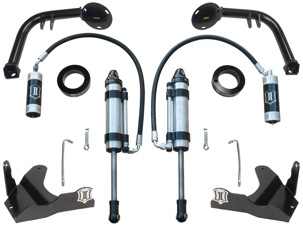 ICON 2010-2024 Toyota 4Runner/2010-2014 Toyota FJ Cruiser, Stage 3, S2 Secondary Shock Upgrade System