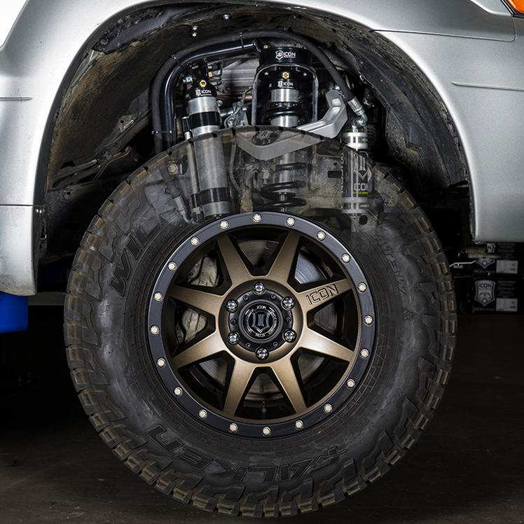 ICON 2003-09 Lexus GX470, 0-3.5" Lift, Stage 2 Suspension System, Billet UCA