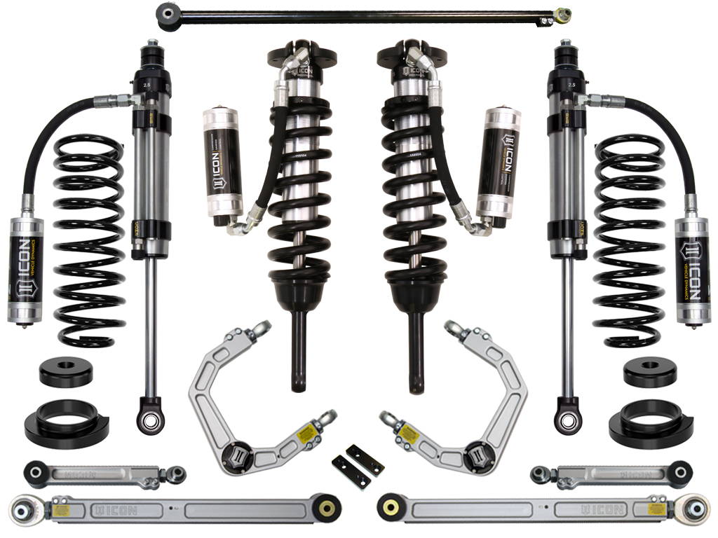 ICON 2003-09 Lexus GX470, 0-3.5" Lift, Stage 8 Suspension System, Billet UCA