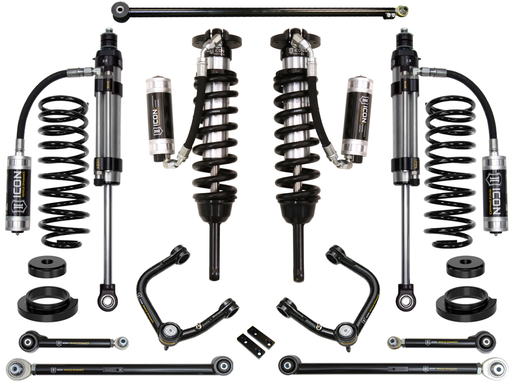 ICON 2003-09 Lexus GX470, 0-3.5" Lift, Stage 8 Suspension System, Tubular UCA