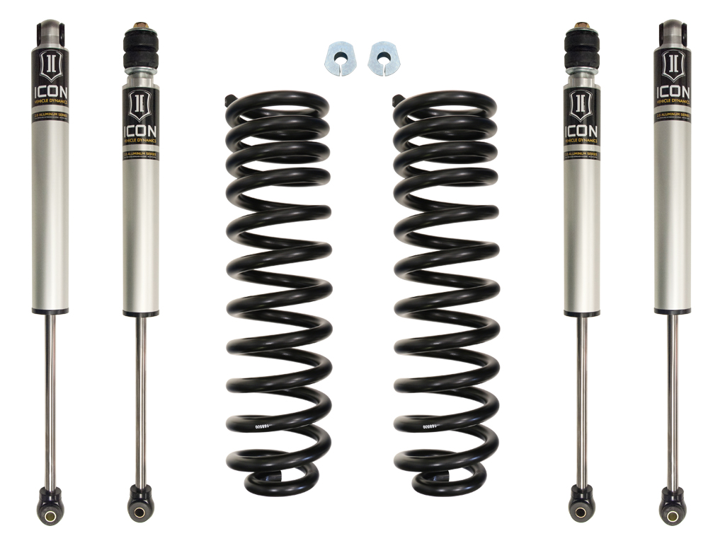 ICON 2005-2016 Ford F-250/F-350 Super Duty 4WD Diesel, 2.5" Lift, Stage 1 Suspension System