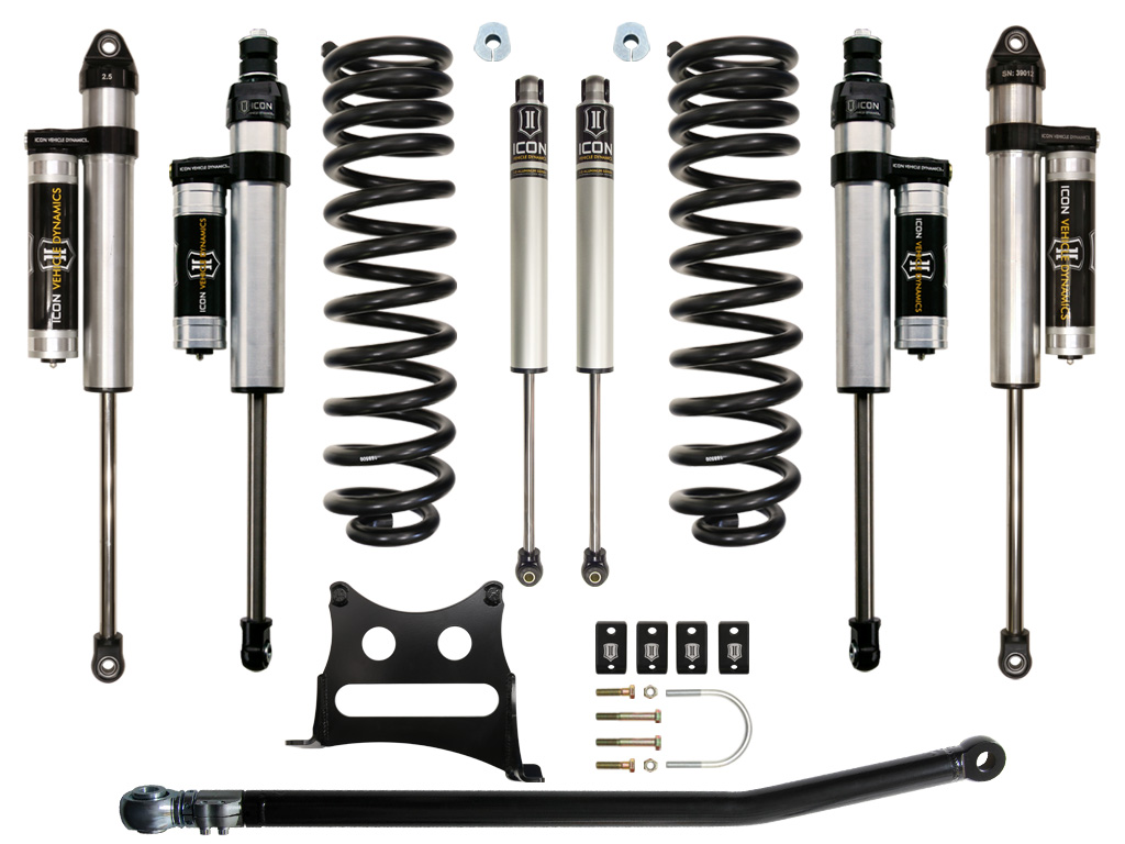 ICON 2005-2016 Ford F-250/F-350 Super Duty 4WD Diesel, 2.5" Lift, Stage 4 Suspension System