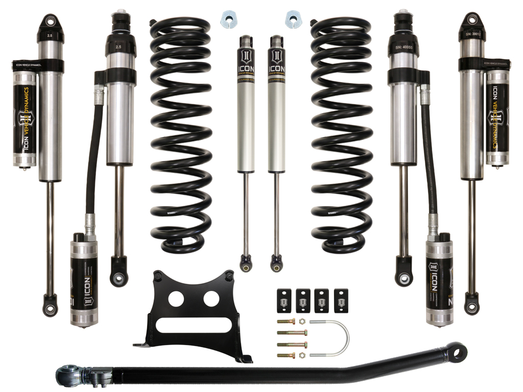 ICON 2005-2016 Ford F-250/F-350 Super Duty 4WD Diesel, 2.5" Lift, Stage 5 Suspension System