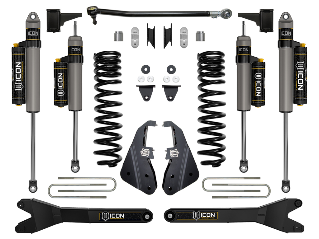 ICON 20-22 Ford F250/F350, 4.5" Lift, Stage 4 Suspension System, w/Radius Arm