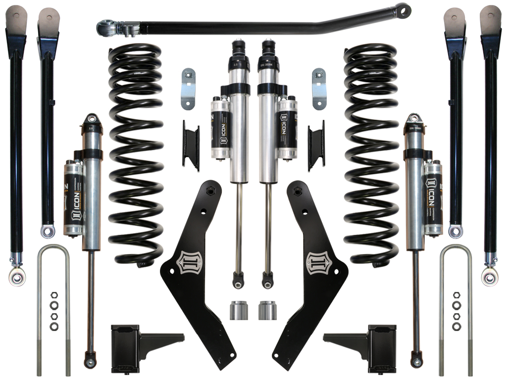 ICON 2011-2016 Ford F250/F350, 4.5" Lift, Stage 4 Suspension System