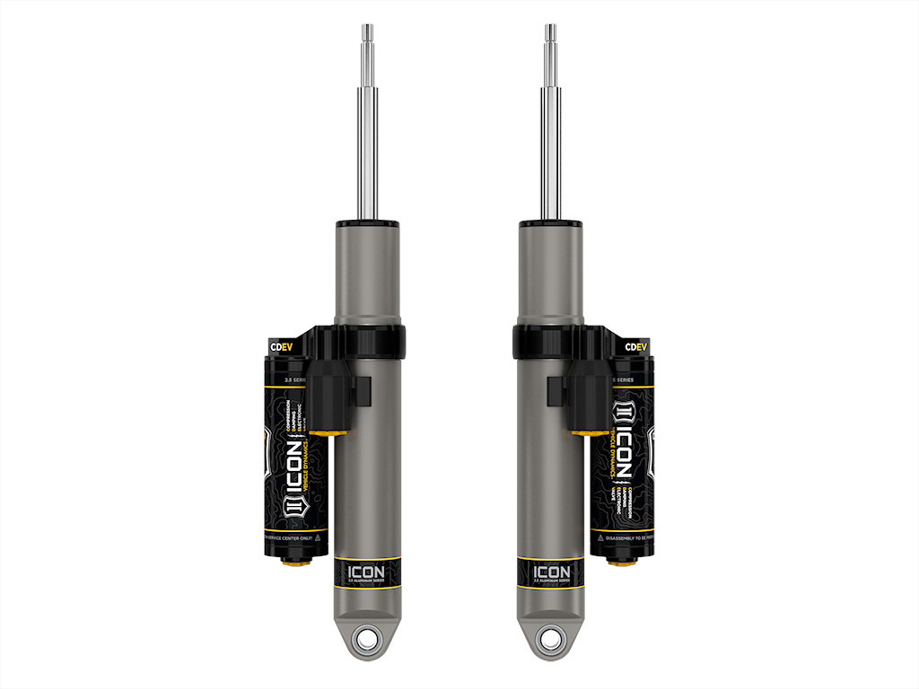 ICON 2014-Up Ram 2500 Air Ride Rear 2.5 VS Shocks w/CDEV, 0-3” Lift, Pair