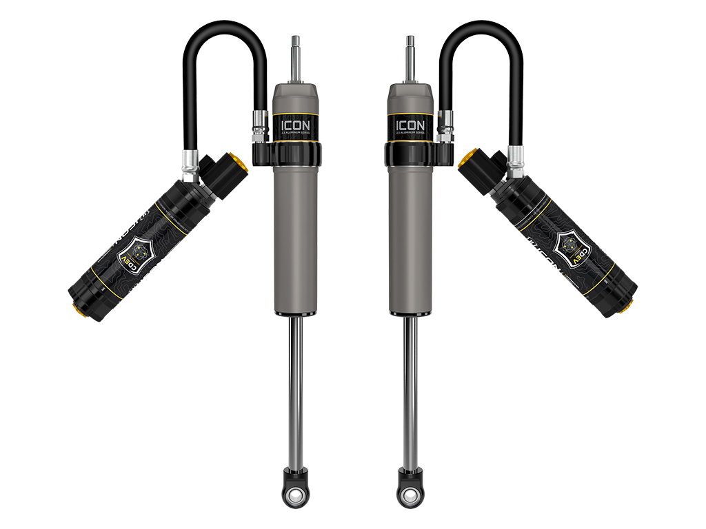 ICON 2017-2022 Ford F-250/F-350 Super Duty 4WD, 4.5” Lift, Front, 2.5 VS Remote Reservoir Shocks w/CDEV, Pair