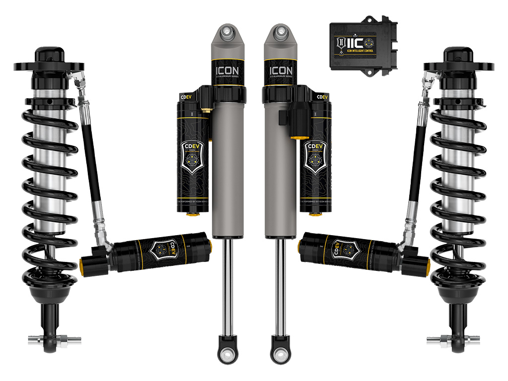 ICON 2021-2023 Ford F-150 2WD, 0-3" Lift, Stage 5 Suspension System