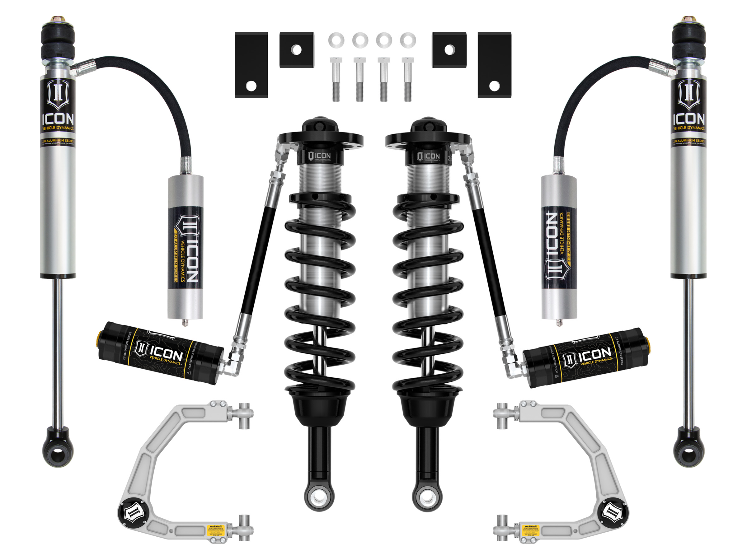 ICON 22-23 Toyota Tundra 1.25-3.5" Lift Stage 6, 2.5 Suspension System, Billet