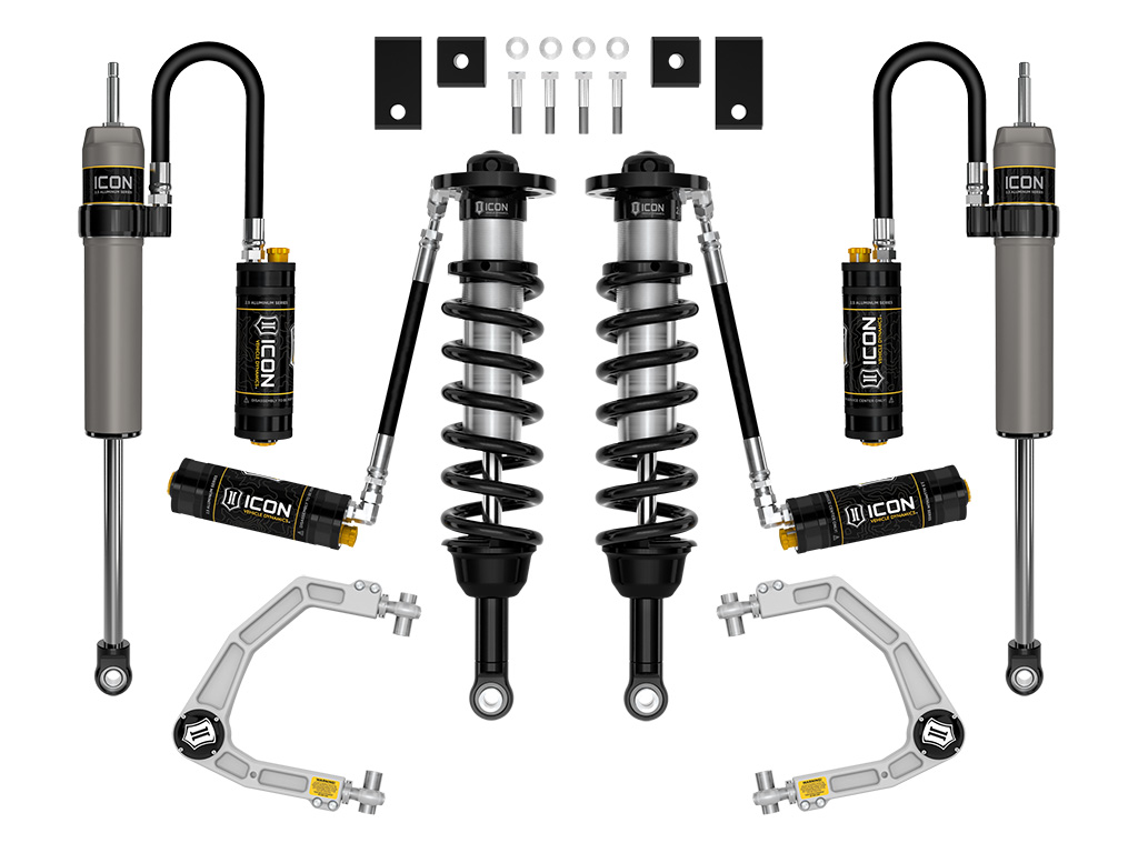 ICON 22-23 Toyota Tundra 1.25-3.5" Lift Stage 9, 2.5 Suspension System, Billet