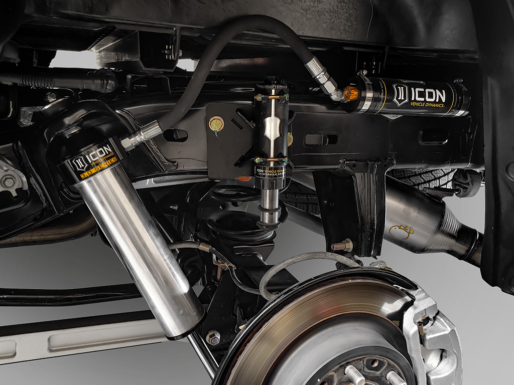 ICON 22-23 Toyota Tundra 1.25-3.25" Lift Stage 2 3.0 Suspension System, Billet