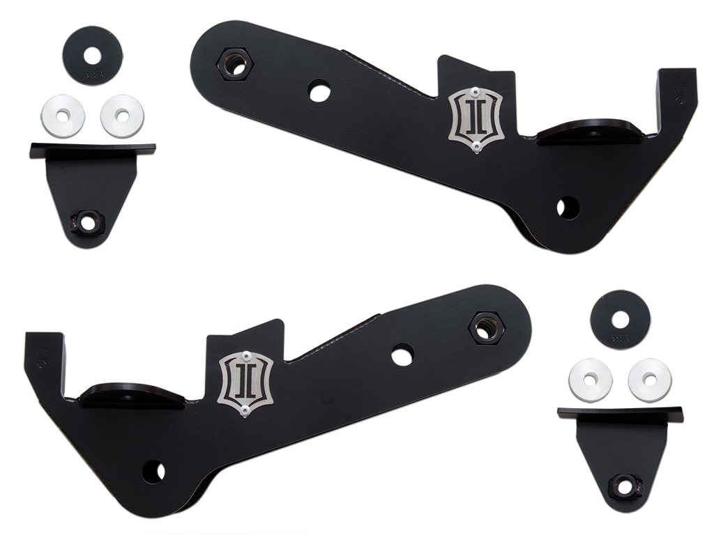 ICON 2017-2022 Ford F250/F350 Super Duty 4WD, 4-Link Frame Bracket Kit