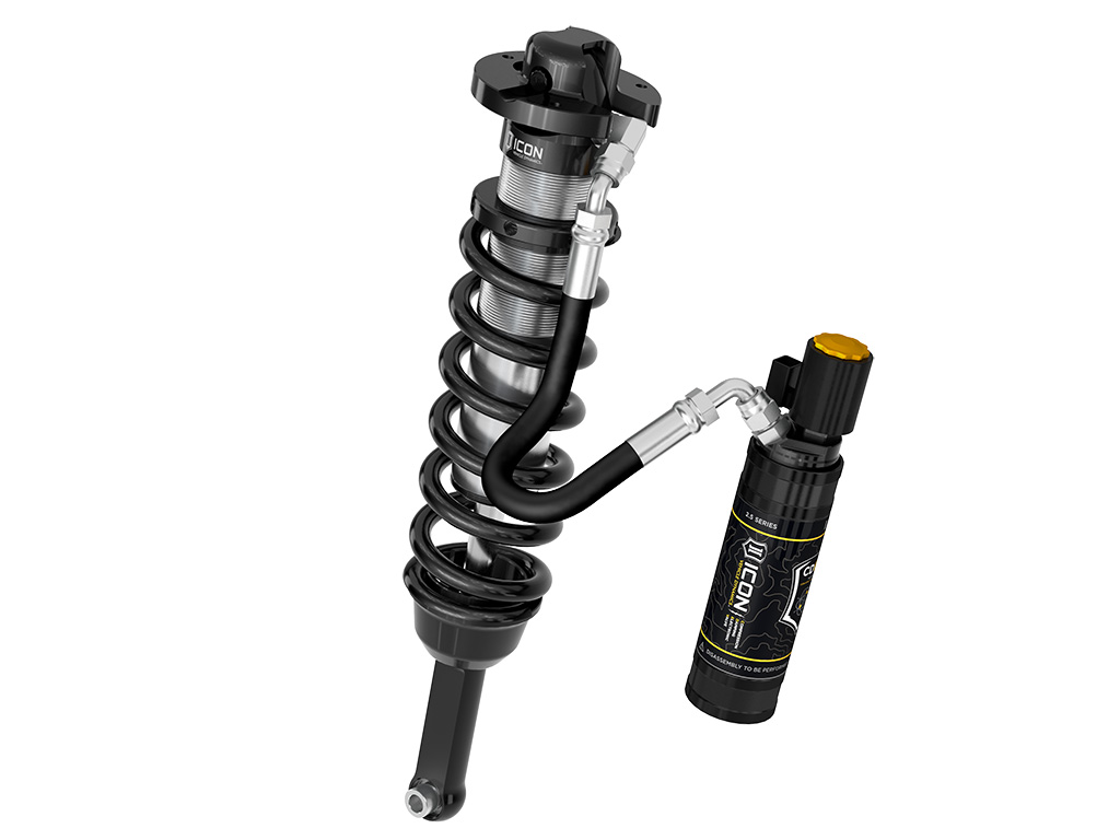 ICON 2010-2024 Toyota 4Runner, 0-3.5" Lift, V.S. 2.5 Series Extended Travel Coilover Kit, Remote Reservoir w/ CDEV