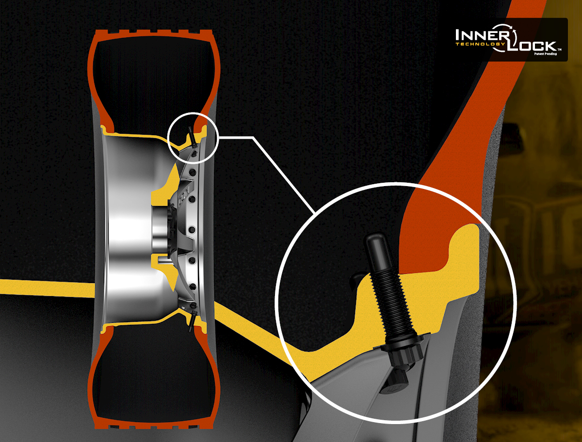 InnerLock Wheel Pin w/O-Ring for 17” Rebound Pro Wheel