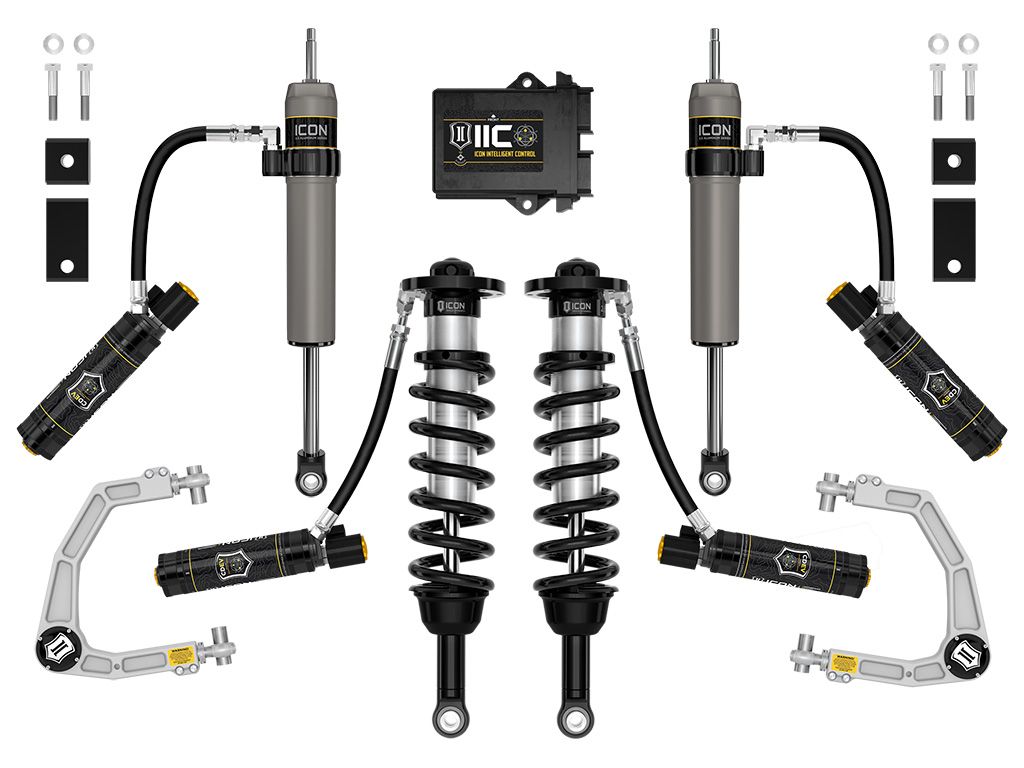 ICON 22-23 Toyota Tundra 1.25-3.5" Lift Stage 12, 2.5 Suspension System, Billet