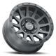 ICON Alloys Compression, Double Black, 17 x 8.5 / 5 x 150, 25mm Offset, 5.75" BS