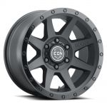 ICON Alloys Rebound, Double Black, 17 x 8.5 / 5 x 150, 25mm Offset, 5.75" BS