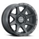 ICON Alloys Rebound, Double Black, 18 x 9 / 6 x 5.5, 25mm Offset, 6" BS