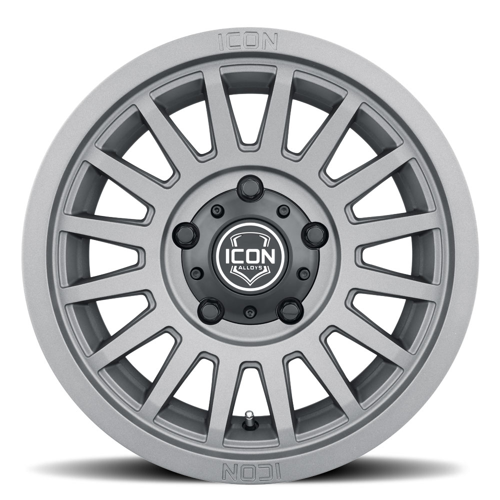 ICON Alloys Recon SLX, Charcoal, 17 x 8.5 / 5 x 150, 25mm Offset, 5.75" BS