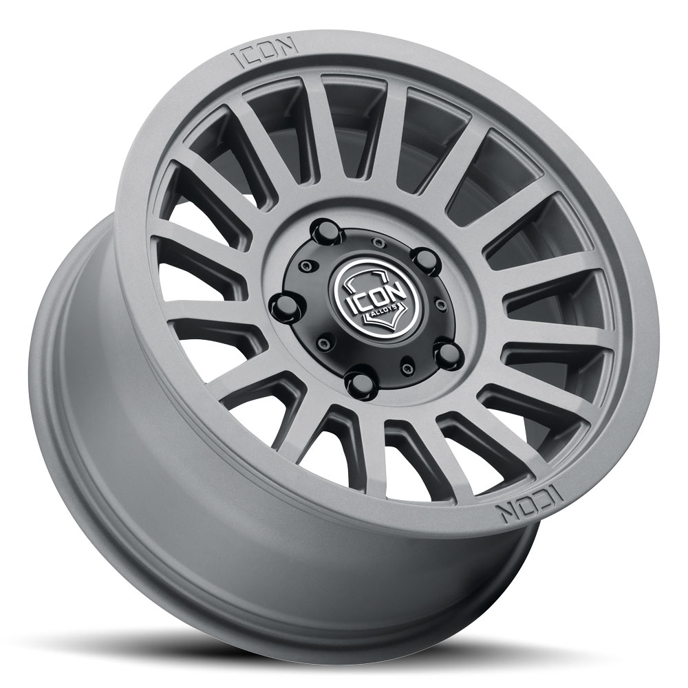 ICON Alloys Recon SLX, Charcoal, 17 x 8.5 / 6 x 135, 6mm Offset, 5" BS