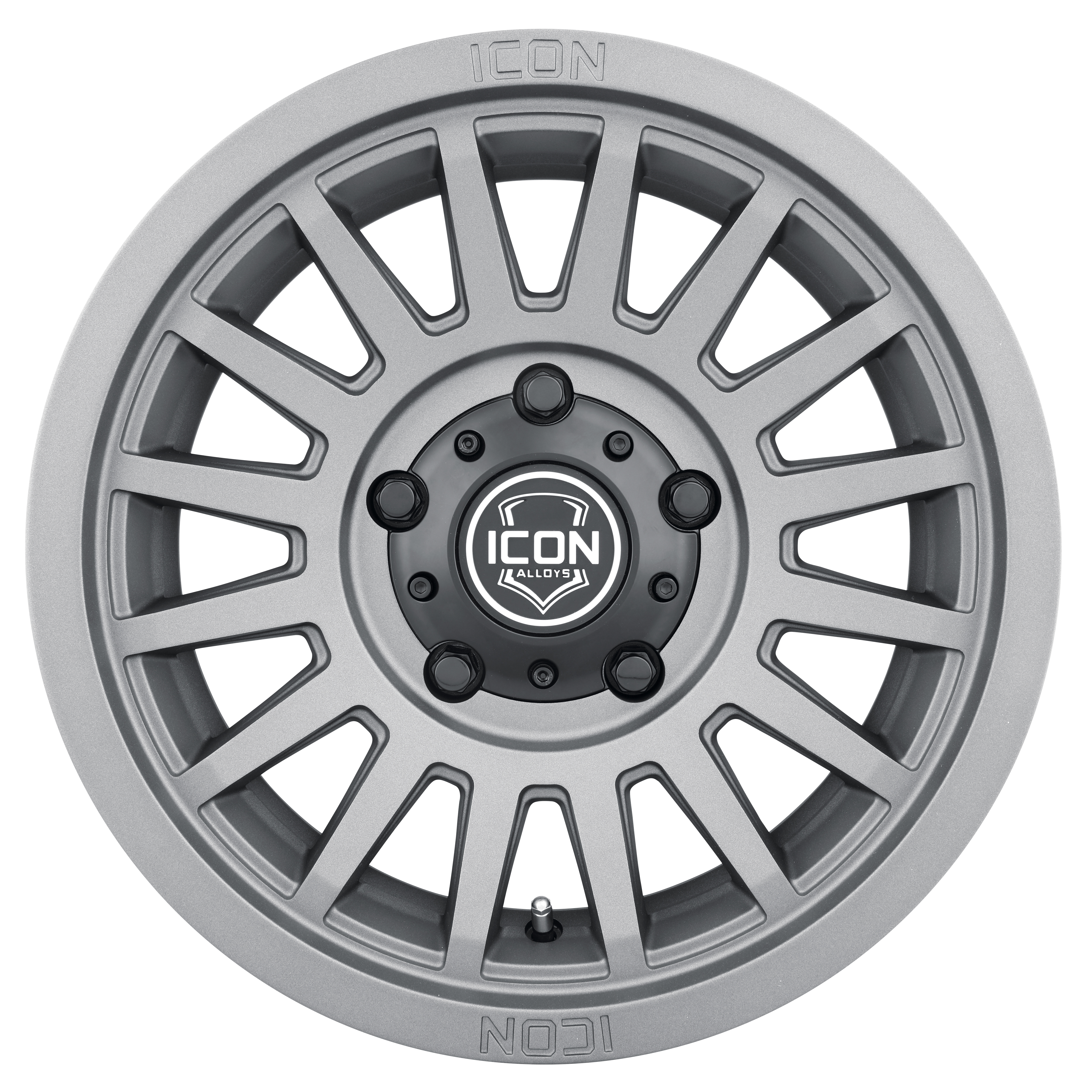 ICON Alloys Recon SLX, Charcoal, 17 x 8.5 / 6 x 135, 6mm Offset, 5" BS